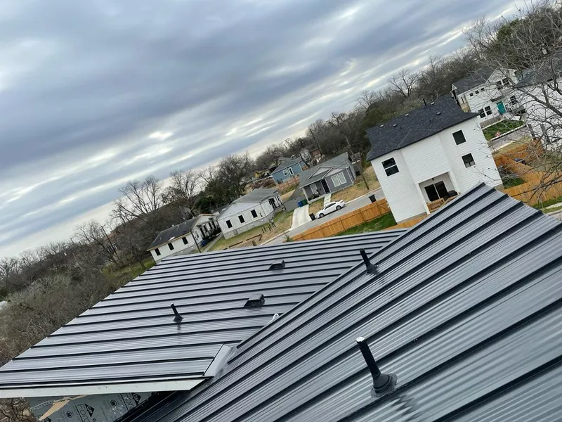 Standing seam metal roof panels with vents for Skylight Repair in Bonne Terre
